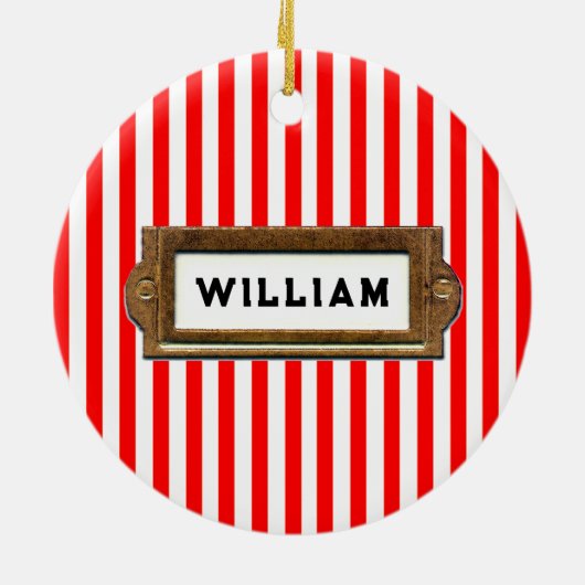 Aangepersonaliseerde advokaat Keepomwille Keramisch Ornament (Achterkant)