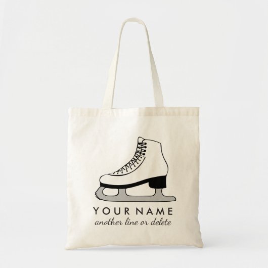 Aangepersonaliseerde afbeelding Aangepaste naam en Tote Bag (Voorkant)