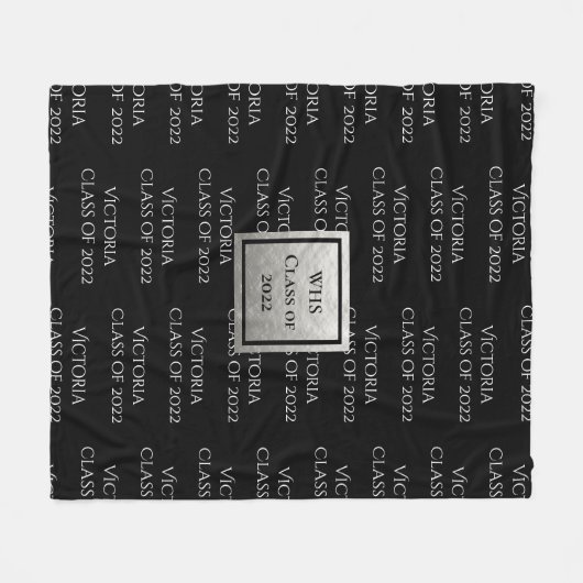 Aangepersonaliseerde Afstuderen Keepomwille Class Fleece Deken (Voorkant (Horizontaal))