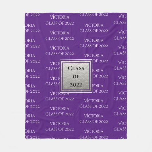 Aangepersonaliseerde Afstuderen-nadenklasse van he Fleece Deken (Voorkant)