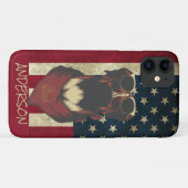 Aangepersonaliseerde Amerikaanse Boxer Case-Mate iPhone Case (Achterkant (horizontaal))