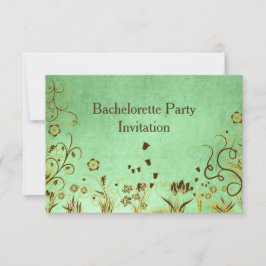 Aangepersonaliseerde Bachelorette Birthday Party Kaart
