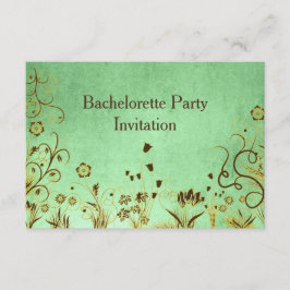 Aangepersonaliseerde Bachelorette Birthday Party Kaart