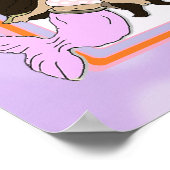 Aangepersonaliseerde banner voor Zeemeermin Poster (Hoek)