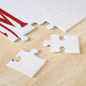 Aangepersonaliseerde Belgische vlag Legpuzzel (Zijkant)