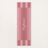 Aangepersonaliseerde benaming Stusty Roos Pink Str Yogamat (Achterkant)