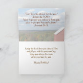 Aangepersonaliseerde Birthday Jeremiah 29:11Bijbel Kaart (Binnen)