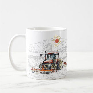 Aangepersonaliseerde Boerderij tractor Koffiemok