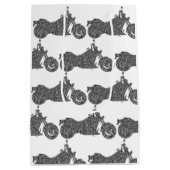 Aangepersonaliseerde cadeautas voor motorfietsen (Achterkant)