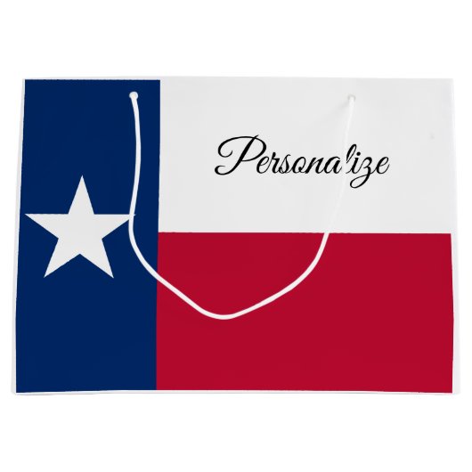 Aangepersonaliseerde cadeautassen voor de Texas St Groot Cadeauzakje (Voorkant)