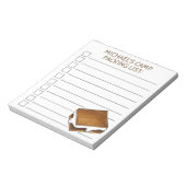 Aangepersonaliseerde checklist van de zomer van S' Notitieblok (Linkerzijde)