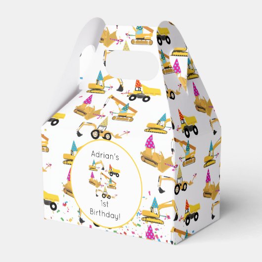 Aangepersonaliseerde constructietransplegger: Birt Bedankdoosjes (Voorkant Zijde)