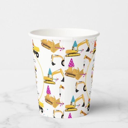 Aangepersonaliseerde constructietransplegger: Birt Papieren Bekers (Rechts)