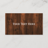 Aangepersonaliseerde dealer visitekaartje (Achterkant)