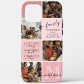 Aangepersonaliseerde familiefotogrammofooncologe f Case-Mate iPhone case (Achterkant)