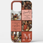 Aangepersonaliseerde familiefotogrammofooncologe f Case-Mate iPhone case (Achterkant)