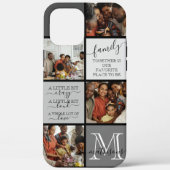 Aangepersonaliseerde familiefotogrammofooncologe f Case-Mate iPhone case (Achterkant)