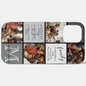 Aangepersonaliseerde familiefotogrammofooncologe f Case-Mate iPhone case (Achterkant (horizontaal))