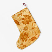 Aangepersonaliseerde Floral kerststaart Kleine Kerstsok (Achterkant (Hangend))