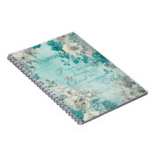 Aangepersonaliseerde  Floral Notitieboek (Rechterzijde)