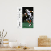 Aangepersonaliseerde Football Poster Naam, Afbeeld (Keuken)