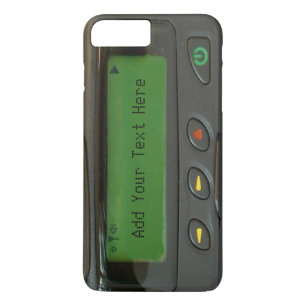 Aangepersonaliseerde Funny 90s Oude School Pager Case-Mate iPhone Case