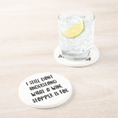 Aangepersonaliseerde grappige windstaven XII Zandsteen Onderzetter (Zijkant)