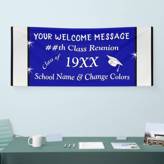 Aangepersonaliseerde high school reunion Banner An (Beurs)