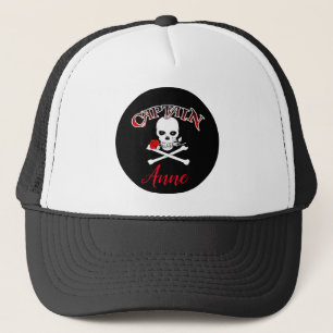 Aangepersonaliseerde Jolly Roger (Roos) Trucker Ha Trucker Pet