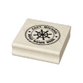 Aangepersonaliseerde kapitein Nautical Anchor Boat Rubberstempel (Stempel)