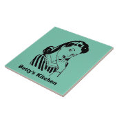 Aangepersonaliseerde keuken tegels! tegeltje (Zijkant)