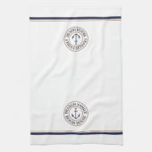 Aangepersonaliseerde keukenhandleiding van de mari theedoek (Verticaal)