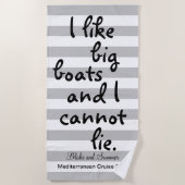 Aangepersonaliseerde keuzevrijheid keukenhanddoek strandlaken (Voorkant)