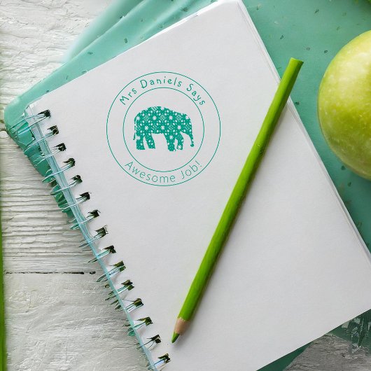 Aangepersonaliseerde leerkrachten in te schakelen  zelfinktende stempel