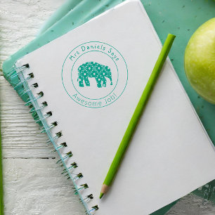 Aangepersonaliseerde leerkrachten in te schakelen  zelfinktende stempel