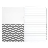 Aangepersonaliseerde leraren Gray Chevron Apple Pl Journal (Binnenkant Voorzijde)