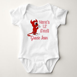 Aangepersonaliseerde Lil Devil van Nana met Cute D Romper