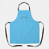 Aangepersonaliseerde Logo Cerulean Company Apron Schort (Voorkant)