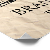 Aangepersonaliseerde  mariniersdienst - Birthday W Poster (Hoek)