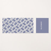 Aangepersonaliseerde moderne, moderne, Floral Patr Yogamat (Voorkant (horizontaal))