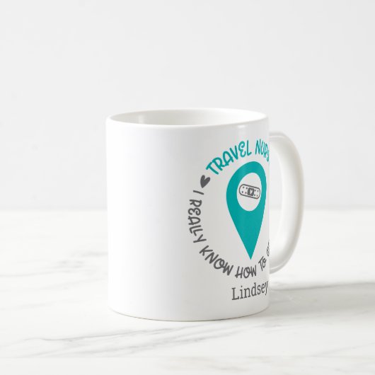 Aangepersonaliseerde Mok voor rondvaartkoffie (Voorkant rechts)