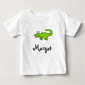 Aangepersonaliseerde naam baby alligator (Voorkant)