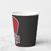 Aangepersonaliseerde naam Boxer Boxing Glove Prize Papieren Bekers (Links)