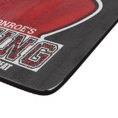 Aangepersonaliseerde naam Boxer Boxing Glove Prize Snijplank (Hoek)