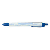 Aangepersonaliseerde naam Cute Modern Rain Clouds Zwarte Inkt Pen (Bodem)