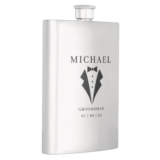 Aangepersonaliseerde naam en datum van huwelijk vo flacon (Rechts)