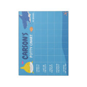 Aangepersonaliseerde naam en taken in het Kaartend Notitieblok (Linkerzijde)