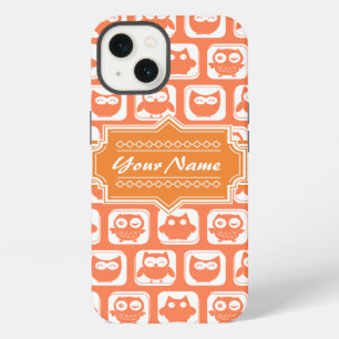 Aangepersonaliseerde naam Oranje eigenaar N1 iPhone 13 Hoesje