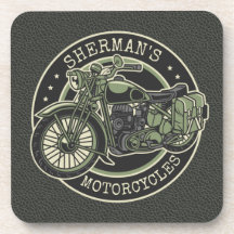Aangepersonaliseerde NAAM Retro Militaire motorfie