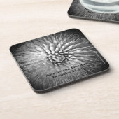 Aangepersonaliseerde namen van Agave Spikes, set v Drankjes Onderzetter (Linkerzijde)